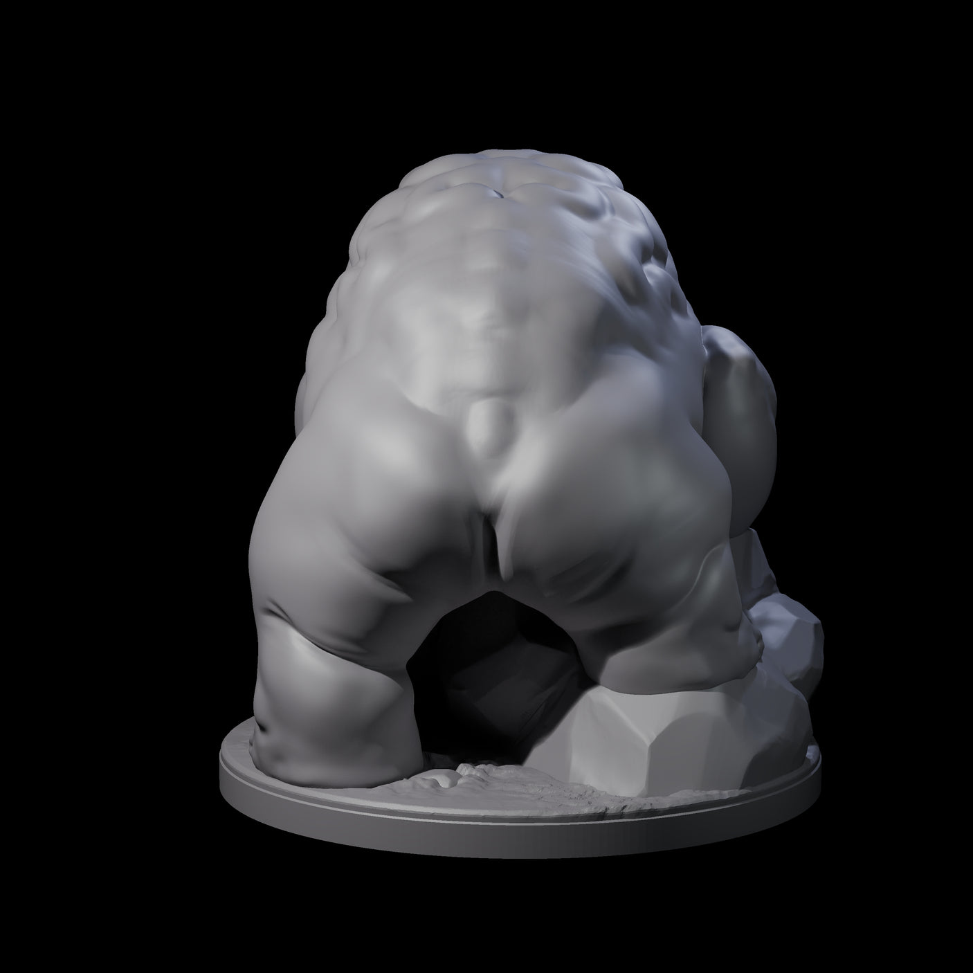 Sinister Plodding Intellect Devourer C Miniature for Dungeons and Dragons, Pathfinder or other TTRPGs