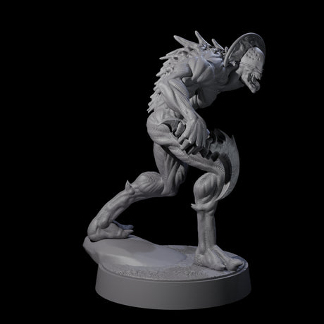 Sinuous Babau A Miniature for Dungeons and Dragons, Pathfinder or other TTRPGs