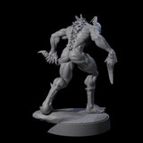 Sinuous Babau A Miniature for Dungeons and Dragons, Pathfinder or other TTRPGs