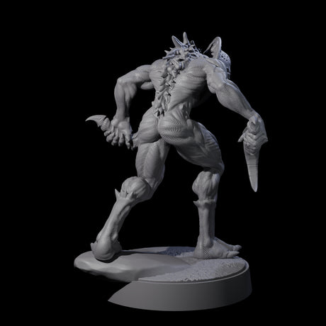 Sinuous Babau A Miniature for Dungeons and Dragons, Pathfinder or other TTRPGs