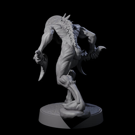 Sinuous Babau A Miniature for Dungeons and Dragons, Pathfinder or other TTRPGs