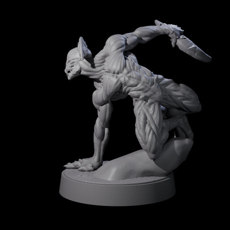 Sinuous Babau E Miniature for Dungeons and Dragons, Pathfinder or other TTRPGs