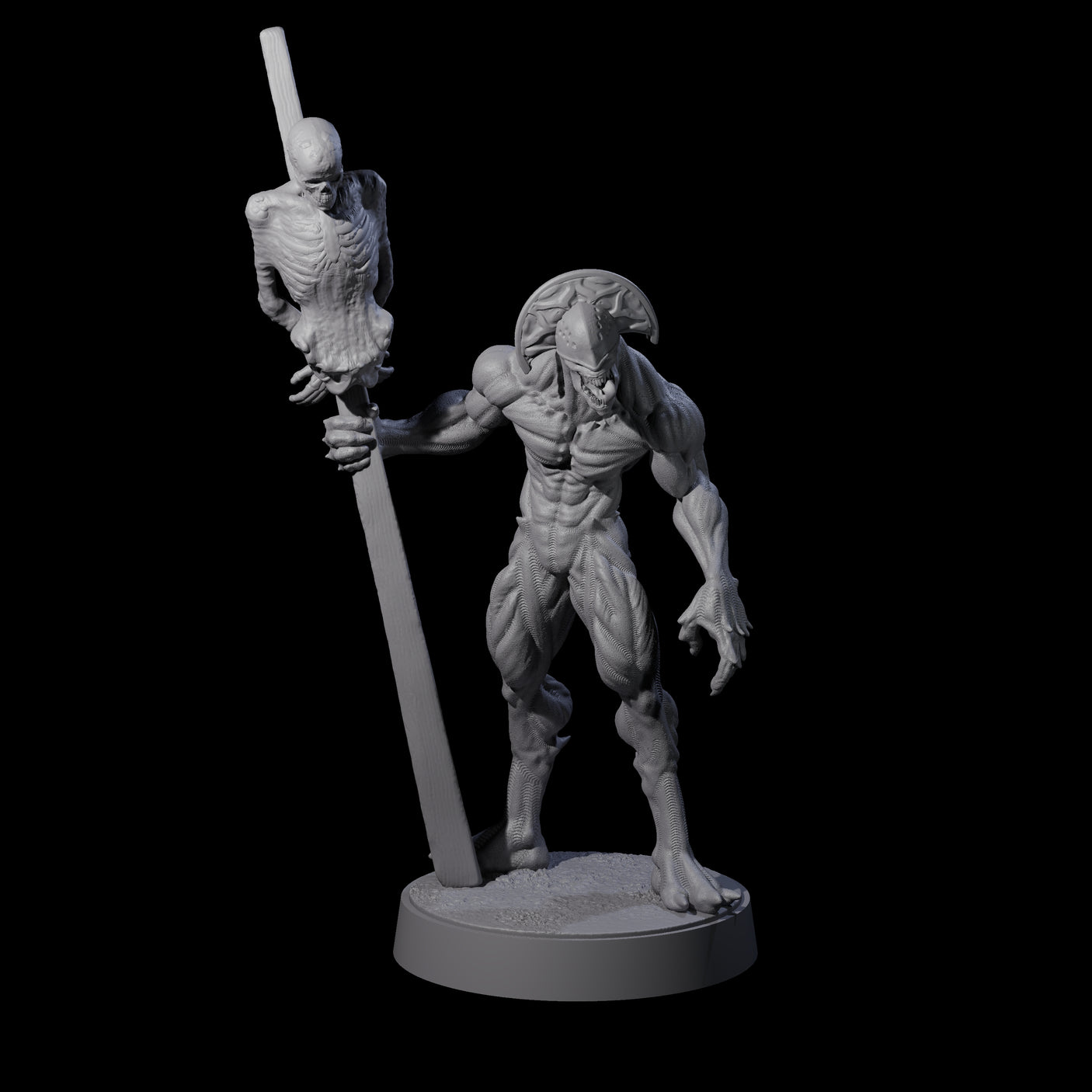 Sinuous Babau G Miniature for Dungeons and Dragons, Pathfinder or other TTRPGs