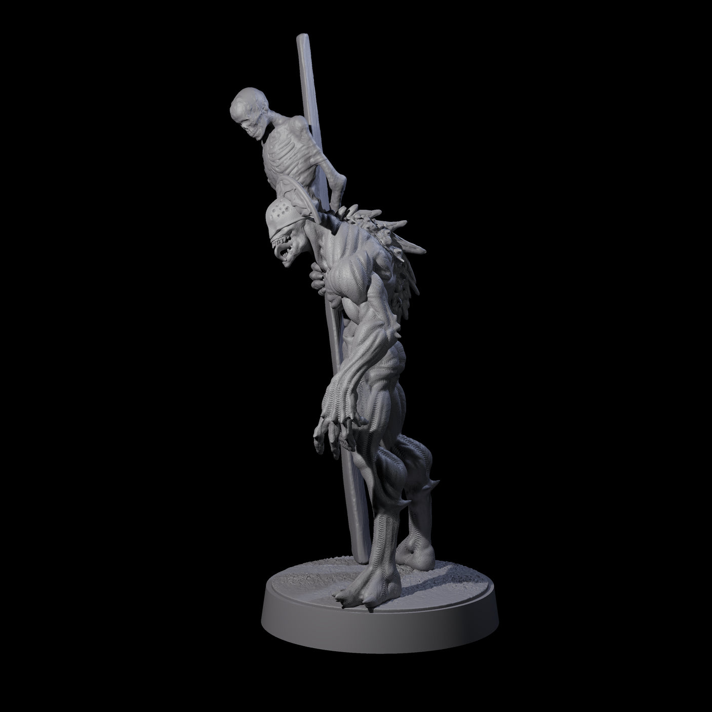 Sinuous Babau G Miniature for Dungeons and Dragons, Pathfinder or other TTRPGs