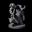 Sinuous Loxodon Gladiator C Miniature for Dungeons and Dragons, Pathfinder or other TTRPGs