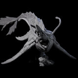 Sinuous Zaratan Tidehunter Miniature for Dungeons and Dragons, Pathfinder or other TTRPGs