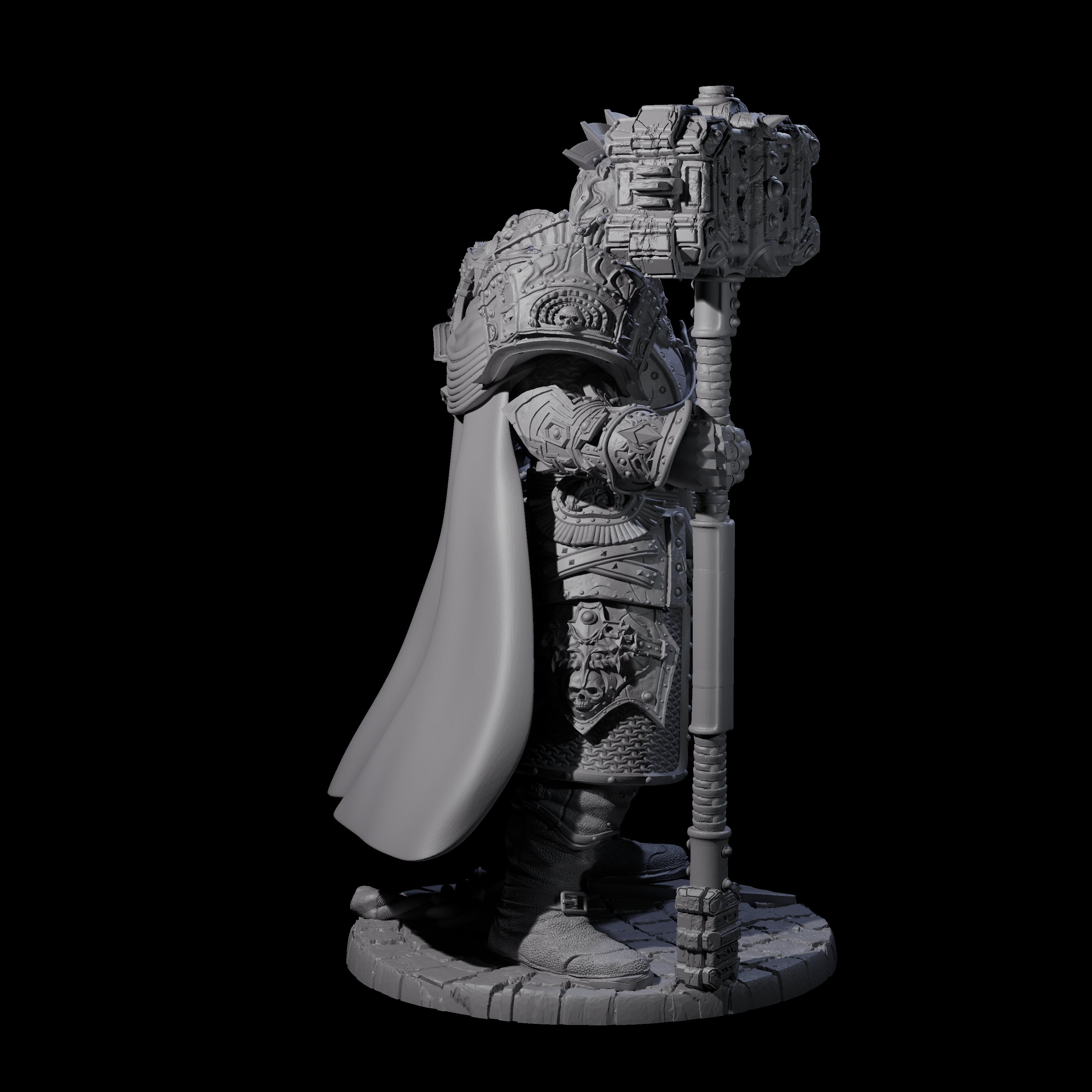Sir Kay - Hulking Knight Miniature for Dungeons and Dragons, Pathfinder or other TTRPGs