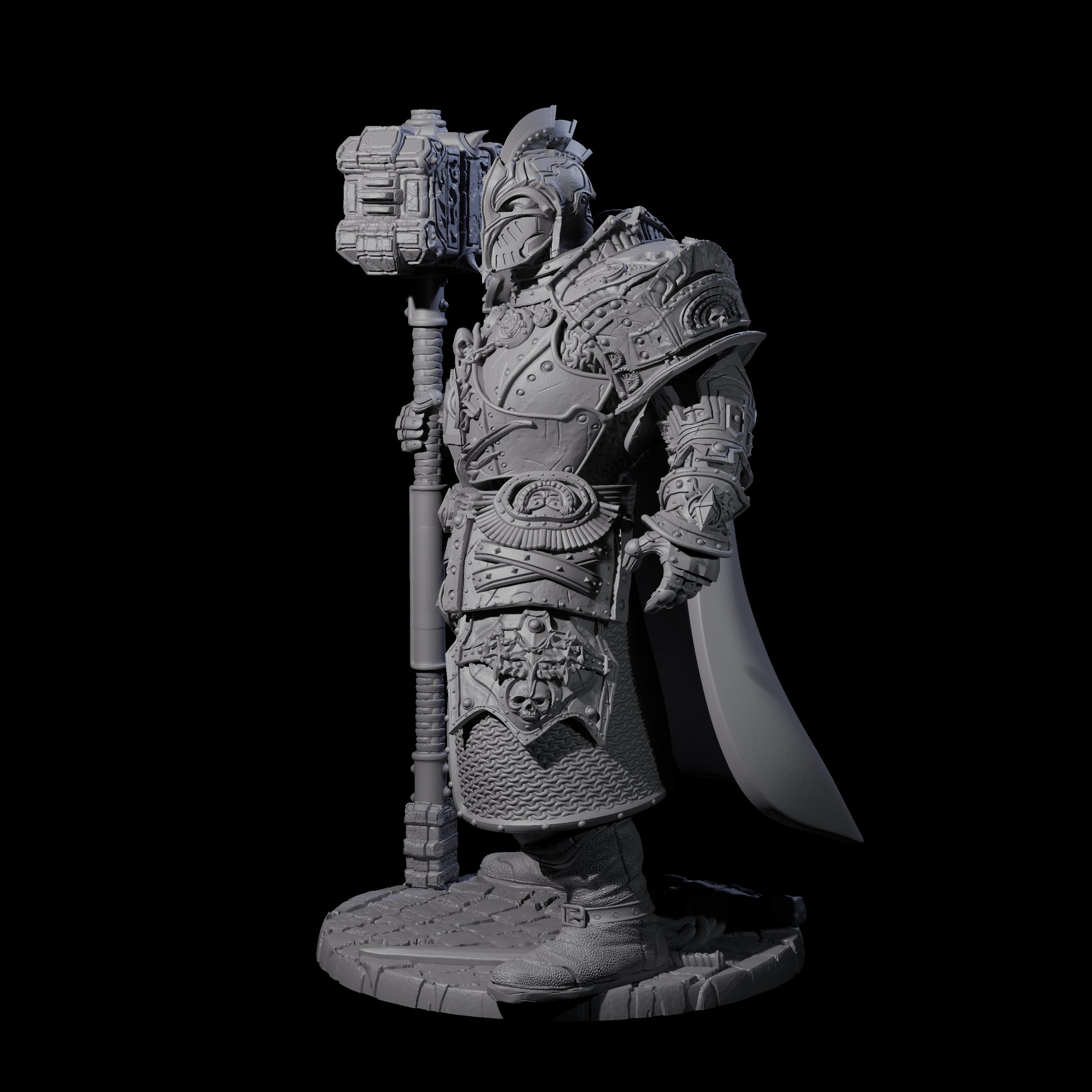 Sir Kay - Hulking Knight Miniature for Dungeons and Dragons, Pathfinder or other TTRPGs