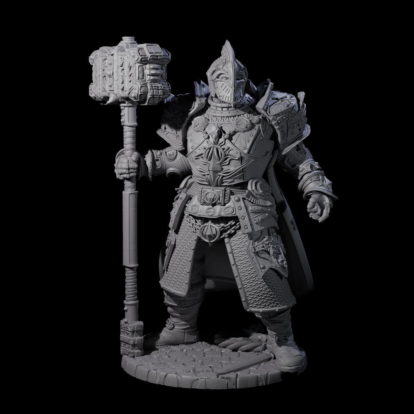 Sir Kay - Hulking Knight Miniature for Dungeons and Dragons, Pathfinder or other TTRPGs