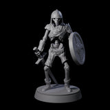 Six Clanking Armoured Skeletons Miniature for Dungeons and Dragons, Pathfinder or other TTRPGs