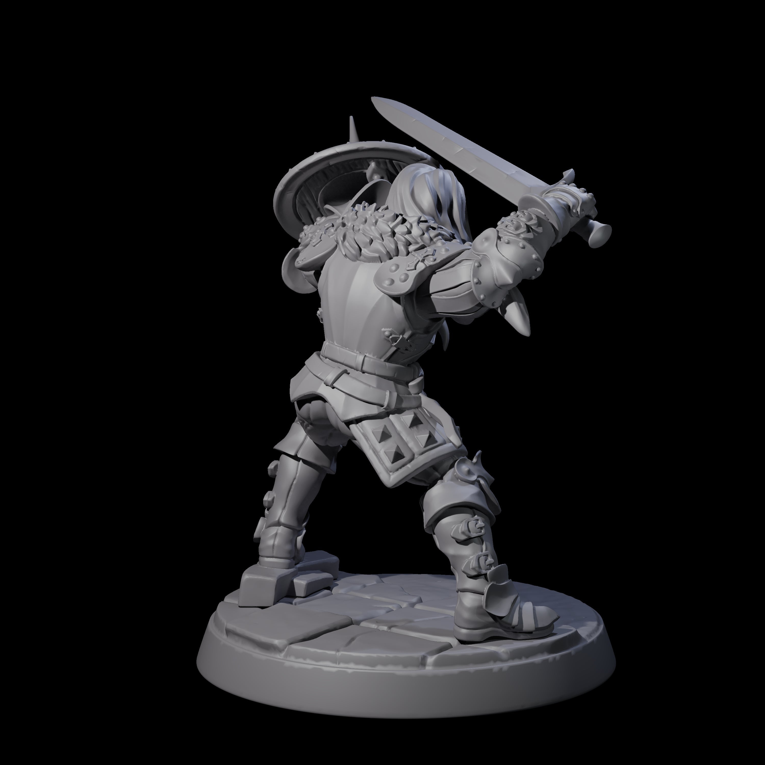 Six Clanking City Guard Miniature for Dungeons and Dragons, Pathfinder or other TTRPGs