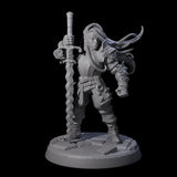 Six Clanking City Guard Miniature for Dungeons and Dragons, Pathfinder or other TTRPGs