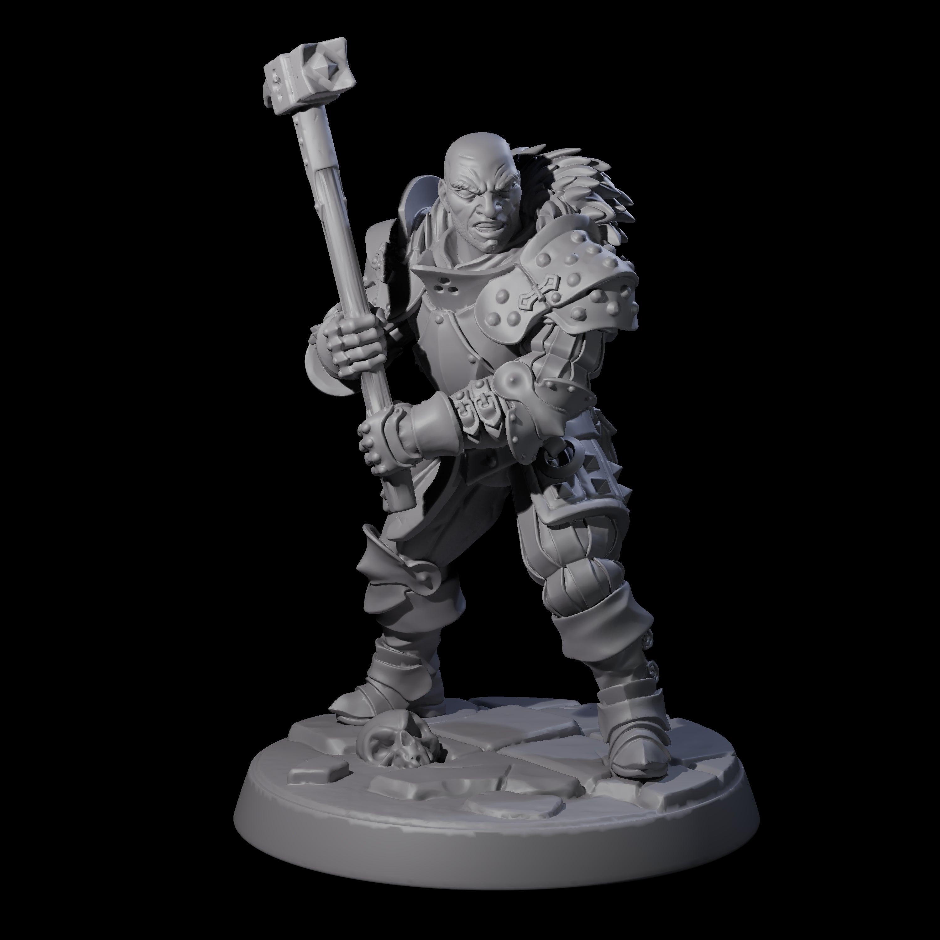 Six Clanking City Guard Miniature for Dungeons and Dragons, Pathfinder or other TTRPGs