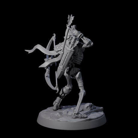 Six Clattering Skeletons Miniature for Dungeons and Dragons, Pathfinder or other TTRPGs
