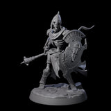 Six Clattering Skeletons Miniature for Dungeons and Dragons, Pathfinder or other TTRPGs