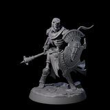 Six Clattering Skeletons Miniature for Dungeons and Dragons, Pathfinder or other TTRPGs