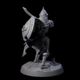 Six Clattering Skeletons Miniature for Dungeons and Dragons, Pathfinder or other TTRPGs