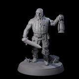 Six Cobbled Together Militia Miniature for Dungeons and Dragons, Pathfinder or other TTRPGs