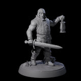 Six Cobbled Together Militia Miniature for Dungeons and Dragons, Pathfinder or other TTRPGs