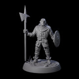 Six Cobbled Together Militia Miniature for Dungeons and Dragons, Pathfinder or other TTRPGs