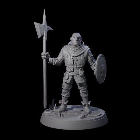 Six Cobbled Together Militia Miniature for Dungeons and Dragons, Pathfinder or other TTRPGs