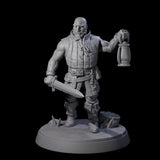 Six Cobbled Together Militia Miniature for Dungeons and Dragons, Pathfinder or other TTRPGs