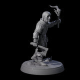 Six Cobbled Together Militia Miniature for Dungeons and Dragons, Pathfinder or other TTRPGs