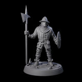 Six Cobbled Together Militia Miniature for Dungeons and Dragons, Pathfinder or other TTRPGs
