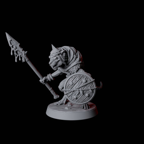 Six Cunning Ratfolk Soldiers Miniature for Dungeons and Dragons, Pathfinder or other TTRPGs