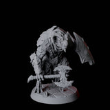 Six Dauntless Dragonborn Fighters Miniature for Dungeons and Dragons, Pathfinder or other TTRPGs