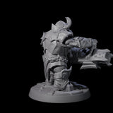 Six Deepcrust Dwarves Miniature for Dungeons and Dragons, Pathfinder or other TTRPGs