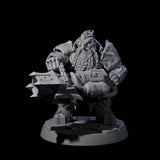 Six Deepcrust Dwarves Miniature for Dungeons and Dragons, Pathfinder or other TTRPGs
