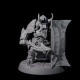 Six Deepcrust Dwarves Miniature for Dungeons and Dragons, Pathfinder or other TTRPGs