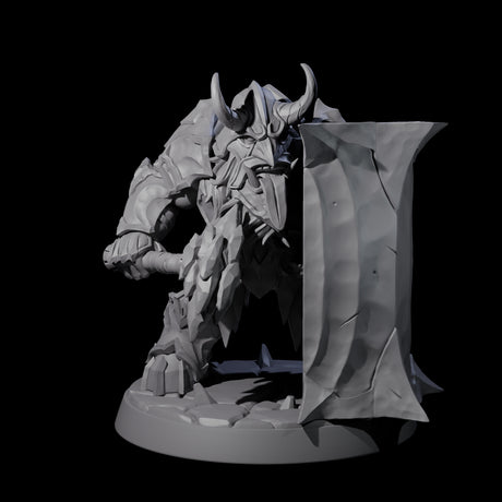 Six Deepcrust Dwarves Miniature for Dungeons and Dragons, Pathfinder or other TTRPGs