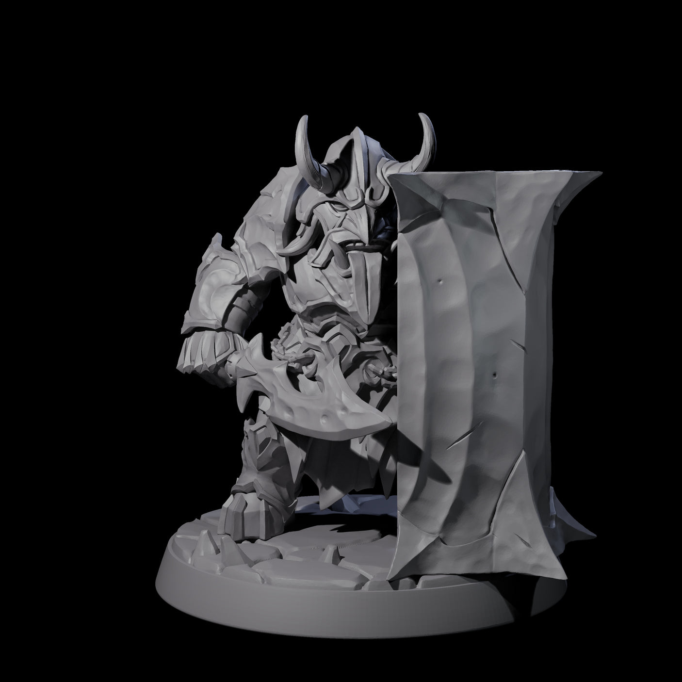 Six Deepcrust Dwarves Miniature for Dungeons and Dragons, Pathfinder or other TTRPGs