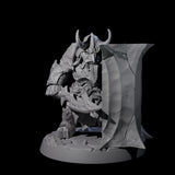 Six Deepcrust Dwarves Miniature for Dungeons and Dragons, Pathfinder or other TTRPGs