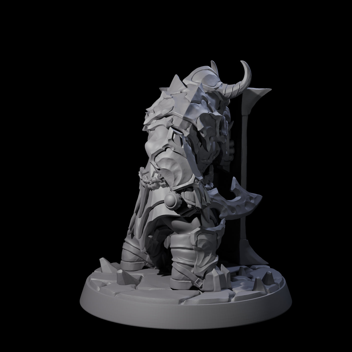 Six Deepcrust Dwarves Miniature for Dungeons and Dragons, Pathfinder or other TTRPGs