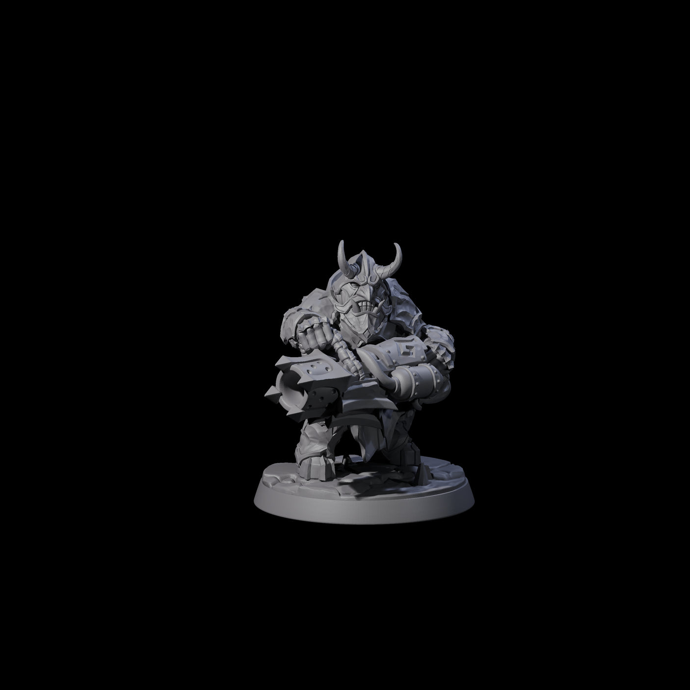 Six Deepcrust Dwarves Miniature for Dungeons and Dragons, Pathfinder or other TTRPGs