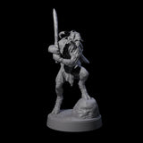Six Defiant Goatfolk Fighters Miniature for Dungeons and Dragons, Pathfinder or other TTRPGs