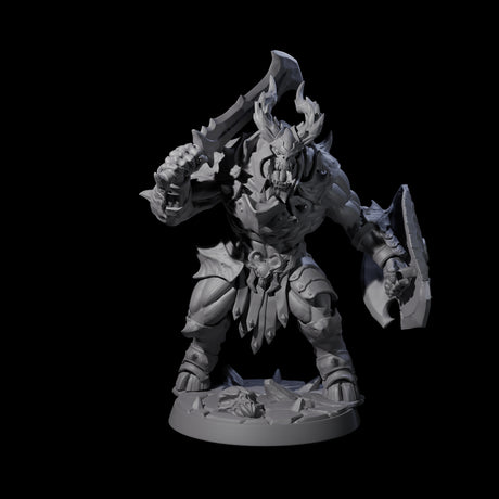 Six Demonic Ravagers Miniature for Dungeons and Dragons, Pathfinder or other TTRPGs