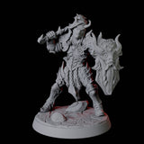 Six Devil Soldiers Miniature for Dungeons and Dragons, Pathfinder or other TTRPGs