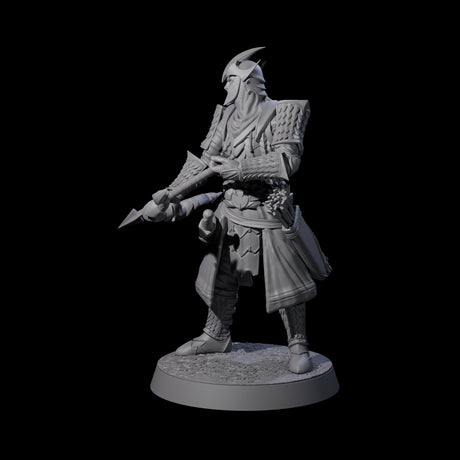 Six Dragon Archers Miniature for Dungeons and Dragons, Pathfinder or other TTRPGs