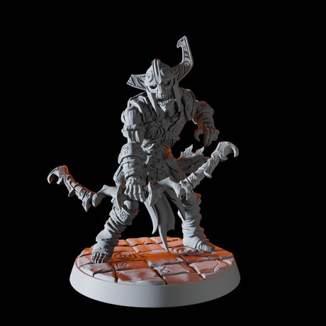 Six Draugr Soldiers Miniature for Dungeons and Dragons, Pathfinder or other TTRPGs