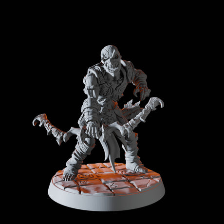 Six Draugr Soldiers Miniature for Dungeons and Dragons, Pathfinder or other TTRPGs