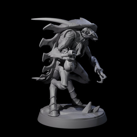 Six Droning Thri-kreen Thralls Miniature for Dungeons and Dragons, Pathfinder or other TTRPGs