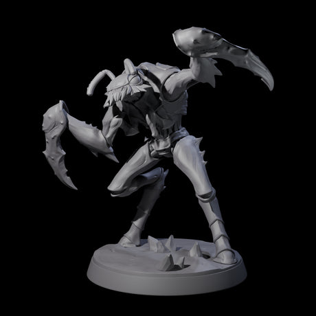 Six Droning Thri-kreen Thralls Miniature for Dungeons and Dragons, Pathfinder or other TTRPGs