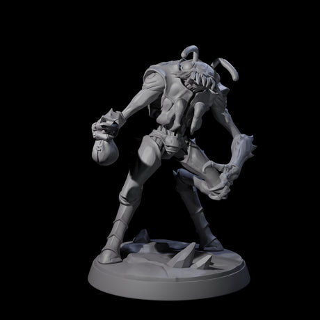 Six Droning Thri-kreen Thralls Miniature for Dungeons and Dragons, Pathfinder or other TTRPGs