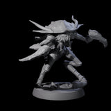 Six Droning Thri-kreen Thralls Miniature for Dungeons and Dragons, Pathfinder or other TTRPGs
