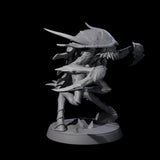 Six Droning Thri-kreen Thralls Miniature for Dungeons and Dragons, Pathfinder or other TTRPGs