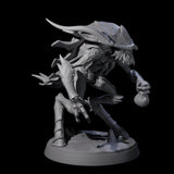 Six Droning Thri-kreen Thralls Miniature for Dungeons and Dragons, Pathfinder or other TTRPGs